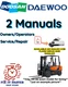DAEWOO DOOSAN D20S-3 B3.3 FORKLIFT SERVICE REPAIR SHOP OPERATOR MANUAL PDF USB