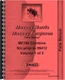 Massey Ferguson 760 Combine Parts Manual (Sn)