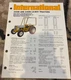 International Harvester 2400B 2400B Lo-Boy Tractor Brochure AMIL25