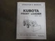 Kubota LA703 LA 703 loader owners & maintenance manual