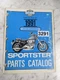 HARLEY DAVIDSON MOTORCYCLE PARTS LIST MANUAL CATALOG SPORTSTER 1991 99451-91