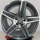 MERCEDES E63 AMG 2010 2011 18" FACTORY ORIGINAL REAR WHEEL RIM 85134 A2124012602