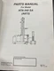 Yale Parts Manual NTA040SA (A873) #1768 98'