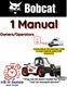 BOBCAT V723 TELEHANDLER OPERATORS OWNERS MANUAL PDF USB