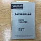 CAT Caterpillar DW15 OPERATION & MAINTENANCE MANUAL TRACTOR SCRAPER sn 59C 70C