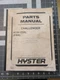HYSTER H135 - 155XL (F006) CHALLENGER Forklift  Parts Manual 852110  12/2006
