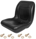 High Back Black Seat Fits Kubota L3010DT L3010F L3410DT L3410GST L3410HST