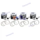 V3800 V3800-DI-TI Piston Kit W/ Ring Set For Kubota Engine M1004 M95S M105S