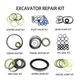 For Volvo EC330C EC330BLC Arm Cylinder Seal Kit and BUCKET Cylinder Seal Kit