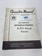 Operator's Manual for International Harvester B-275 Diesel Tractor