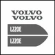 Volvo L220E Decals Sticker Kit for loader