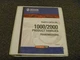 Allison 1000SP 2500EVS 2500HS 2500MH 2500PTS Transmission Parts Catalog Manual