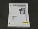 New Holland B95, B95TC, B95LR, B110, B115 Backhoe Loader Operator's Manual Book