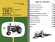 John Deere 730 Tractors Diesel with Electric Starting Operators Manual OM-R20700