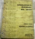 GALION  A500 MOTOR OPERATORS MANUAL 09269-UP