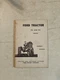 Vintage 1959 Ford 701 901 tractor  owner's manual. 