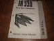 Gehl TR330 Three Row Crop Attachment Service Parts Manual Form No. 901479