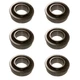 6PK Front Wheel Bearings Fits Cub Cadet 1200 1250 1450 1650 384881-R94