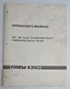 Farm King Operators Manual 40" 48" & 60" Standard Duty Farm King Roto-Tiller