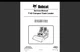 Bobcat T140 S/N A3L720001 Service Repair Manual, Workshop Manual