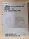 HINO H06C-TI INDUSTRIAL ENGINE PARTS CATALOG,  #B-5741,  1990