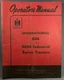 IH 606 Operator's Manual Intern'l Harvester 2606 Industrial Series Tractors SALE