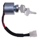 Ignition Key Switch for Kubota Zero Turn Mower ZD28 ZD25F ZD28F ZD18F ZD21F ZD21