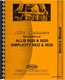 Allis Chalmers Simplicity Tractor Service Repair Manual 5030 5020 9528 9523