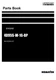 Komatsu 4D95S-W-1G-BP Engine Parts Catalog Manual SN 23318-UP