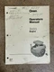Onan B48G Operators Manual 
