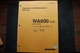 Komatsu WA600-1LC Wheel Loader Operation/Operator Maintenance Shop Manual 1994