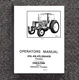 2400 & 2500 Tractor Operator Instruct Maint Manual International 2400 A & 2500 A