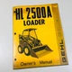 Gehl Hl 2500A Skidsteer Loader Owner Operators Manual Maintenance