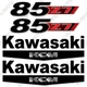 Fits Kawasaki 85Z7 Decal Kit Wheel Loader - 7 YEAR OUTDOOR 3M Vinyl!