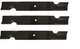 3 Lawn Mower Blades 52 Inch Fits Grasshopper 3452 6052 9852 Deck Bush Hog ES2052