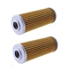 2Pcs Fuel Filter 76KD-10331 for Kioti CK20 CK22 DK35 DK40 LB1914 LB2204 Tractor