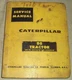 CAT CATERPILLAR D8 D8H TRACTOR DOZER SERVICE SHOP REPAIR MANUAL BOOK 36A 46A