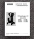 OWNER'S OPERATOR MANUAL & PARTS CATALOG FITS HOBART A-200 AS-200 MIXER