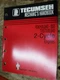 97 TECUMSEH 2 CYCLE ENGINES MECHANIC'S SERVICE MANUAL HSK/HXL840-850 TVS/TVXL840