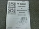 Bobcat Model S250 Turbo Skid Steer Loader Owner Operator & Maintenance Manual