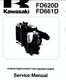 Kawasaki FD620D , FD661D Engine Service Repair Manual 166 pgs In Digital Format 