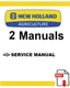 E135B New Holland Excavator Crawler Complete Manual Service Repair Shop PDF USB