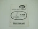 Gehl FC72B Flail Chopper Service Parts Manual