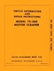 Allis Chalmers Model TS-260 TS260 Motor Scraper Service Manual Befor Serial 4001