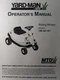 Yard Man Bug MTD Riding Mower Lawn Tractor 13B-325-401 Owner & Parts Manual