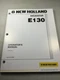 New Holland E130 Excavator Operators Manual