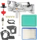 Carburetor Kit For Troy Bilt Pony Model 15008 Tiller