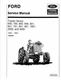 Ford Tractor 600 700 800 900 501601 701 801 901 18012000, & 4000 Service Manual 