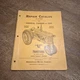Minneapolis-Moline Repair Catalog Universal Standard Cane U Tractors No R-1056E
