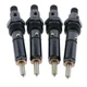 4Pcs Fuel Injector 3802338 for Cummins Engine 4B3.9 B4.5 4BT 3.9L 4B3.9-C
